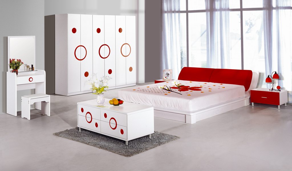 Bedroom Furniture Set/7pcs