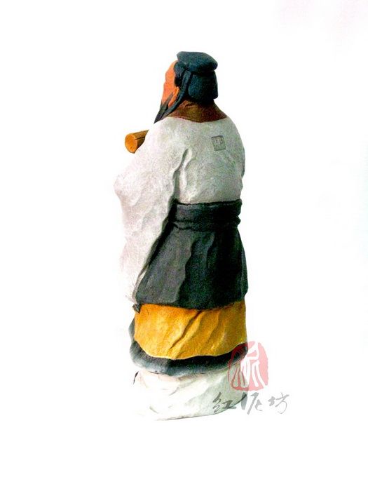 clay  figurines Zhang-Kongzi