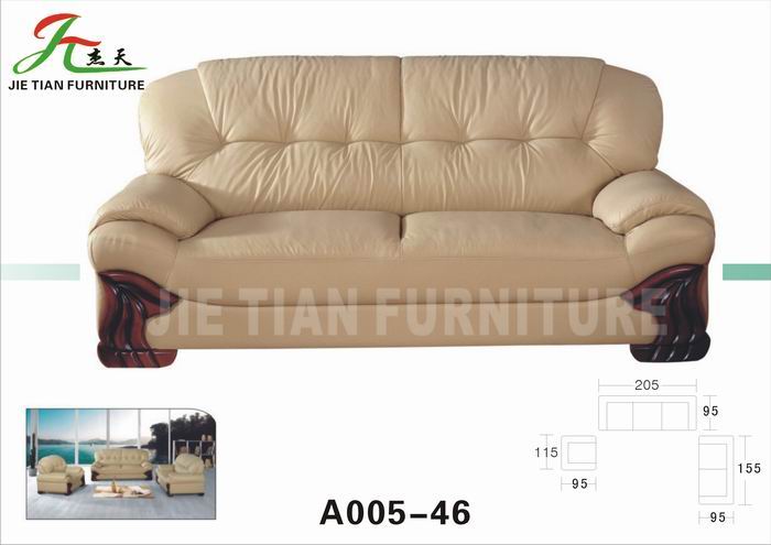 modern leather sofa(A005-46)