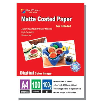 108g Inkjet Matte Coated Paper