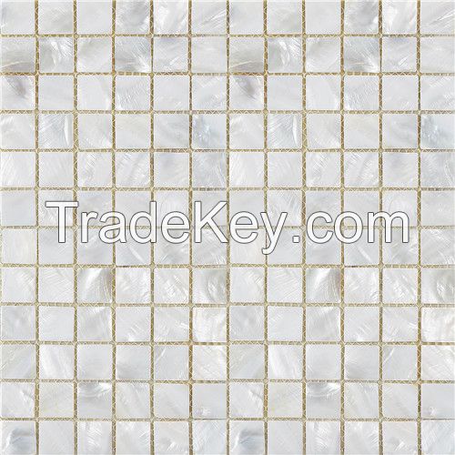 freshwater shell pebble tile