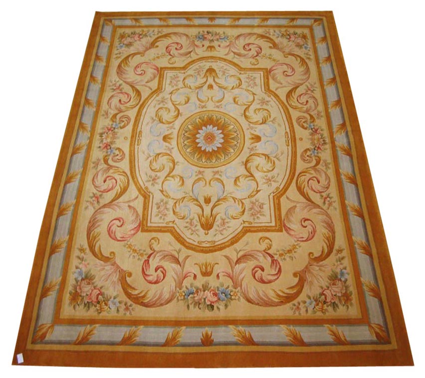 Original French Savonnerie Weave Rug