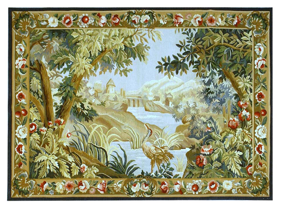 AUBUSSON TAPESTRY