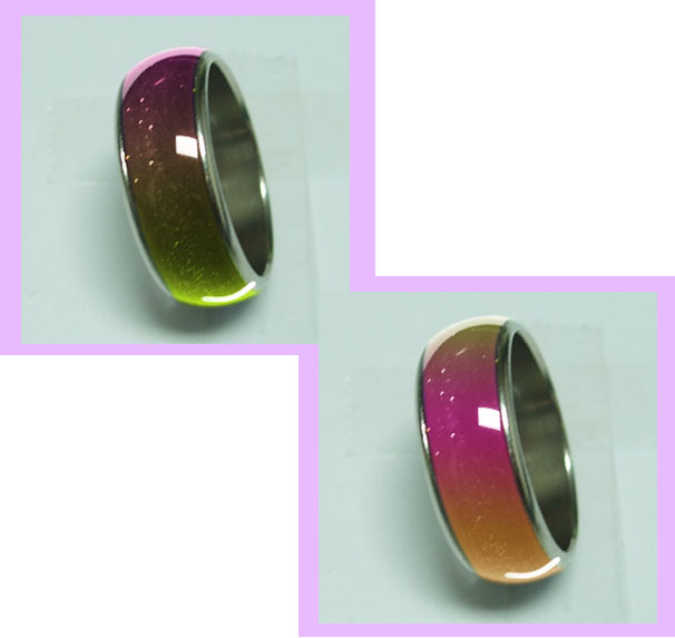 Mood ring, color change ring