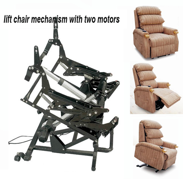 Lift Chair Mechanism with two motors