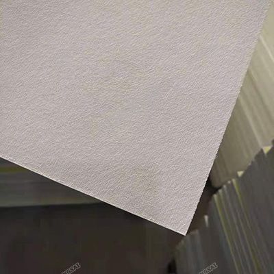 Acoustic rock wool ceiling board