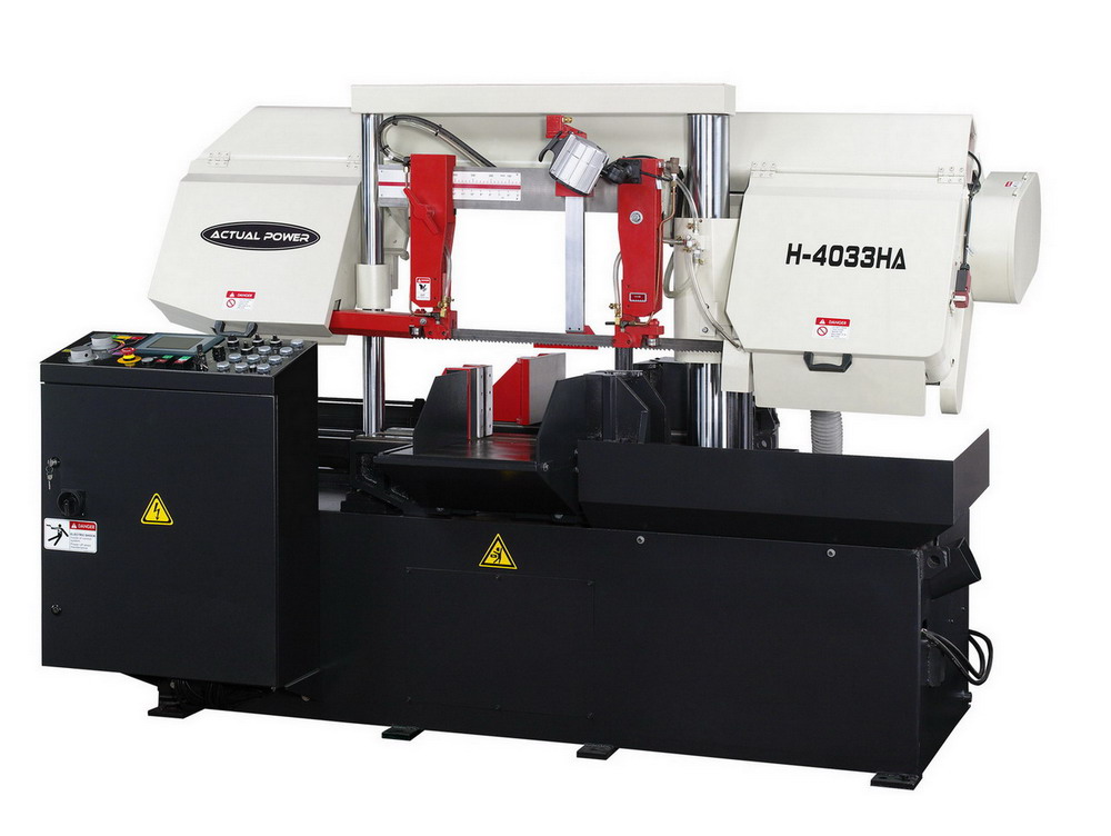 Column Type Fully Automatic Band Saw Machine