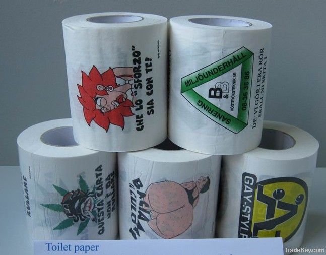 Printed Toilet Paper