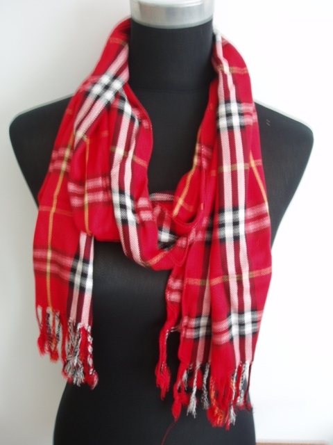 plaids scarf