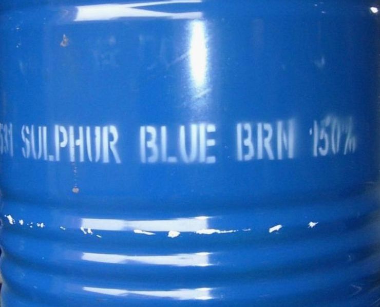 SULPHUR BLUE BRN