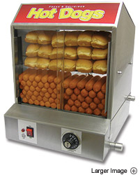 Dog Pound Hot Dog Steamer