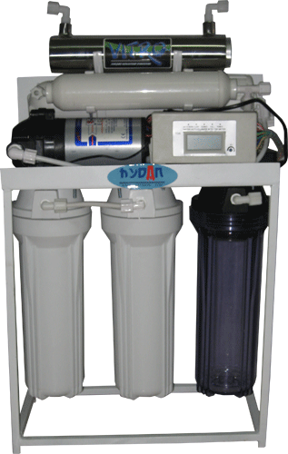 High precision RO water purifier with LCD show TDS and UV sterilizer