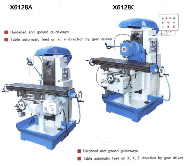 Universa knee-typel Milling Machine x6128A