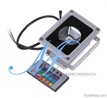 RGB LED floodlight with remote controller, LED advertising light