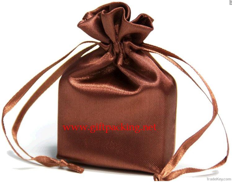 china cheap satin bags/gift packaging bags