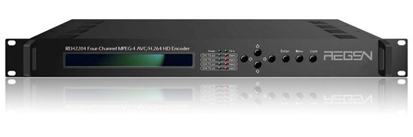 REH2204 Four-Channel MPEG-4 AVC HD Encoder REH2208 Eight-Channel H.264 HD Encoder