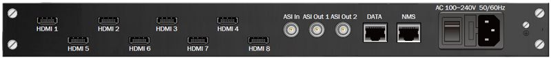 REH2204 Four-Channel MPEG-4 AVC HD Encoder REH2208 Eight-Channel H.264 HD Encoder
