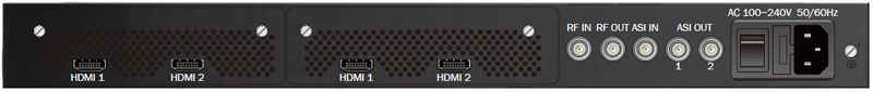 REM7004 MPEG-2/H.264 HDMI/SDI to RF Four-Channel Encoder Modulator DVB-C DVB-T ISDB ATSC