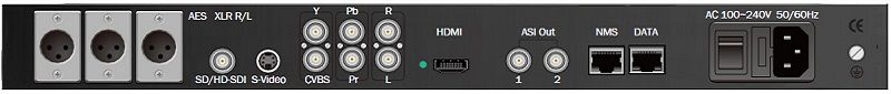 REH2201 MPEG-4 AVC/H.264 HD Encoder ip out