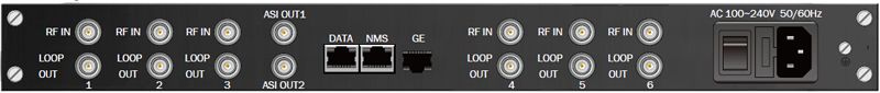 RET2408 Eight-Channel MPEG-2/H.264 SD/HD Transcoder