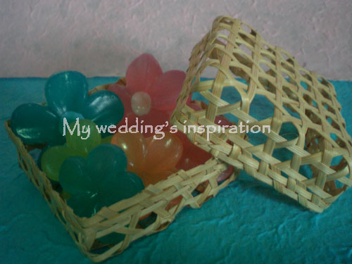 Wedding souvenir basketery