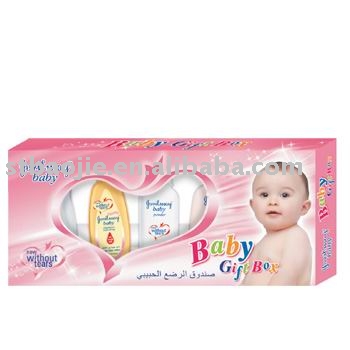 Baby skin care set