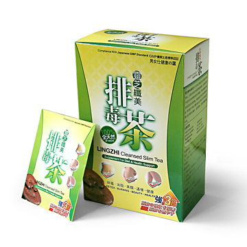 Lingzhi Cleaned Slim Tea, ODM, OEM, slimming tea
