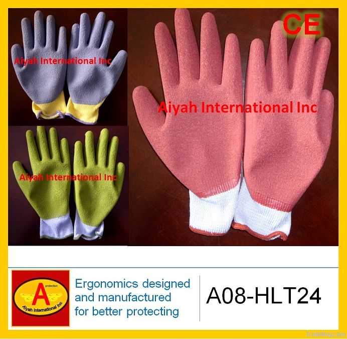 Latex coated work glove (A08-HLT24)