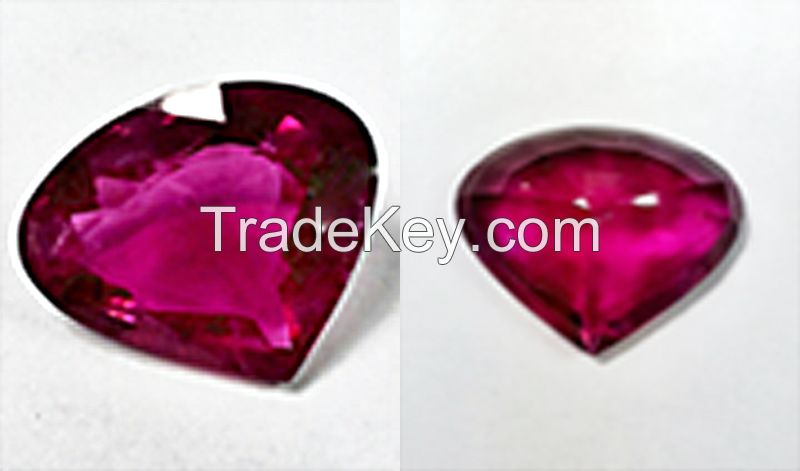 HOT PINK RUBYLITE 28cts