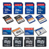 Memory card,flash,Sd,MMC,CF,TF,MicroSD , MiniSD,DV RS-MMC. MS pro Duo