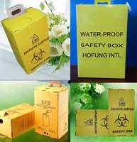 Water-proof Safety box, safety box, needle box