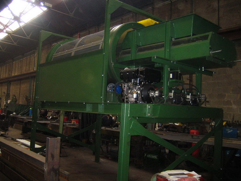 Trommel (Rotary) Screen for Waste Recycling