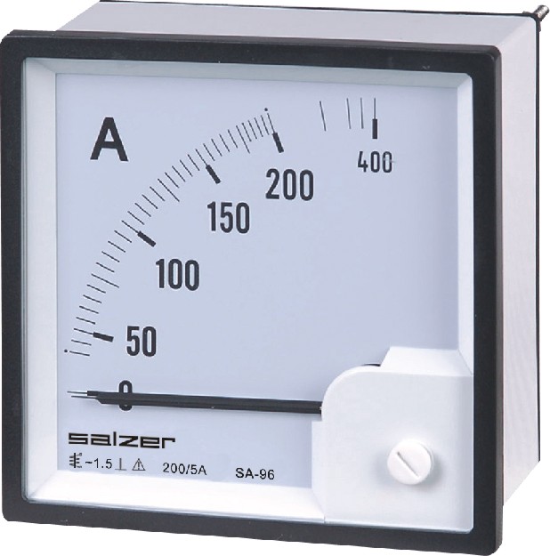 Salzer Brand Ammeter/Panel Meter