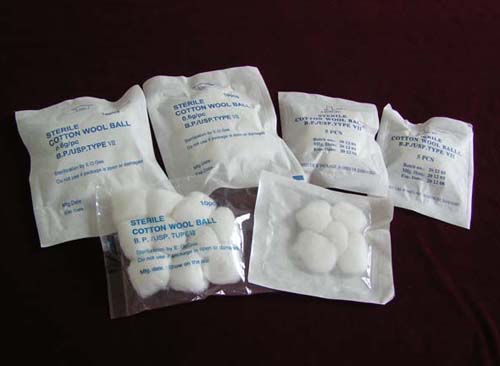 cotton wool ball(sterile)