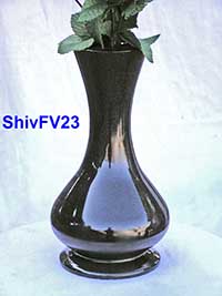 Flower vase from granite stone