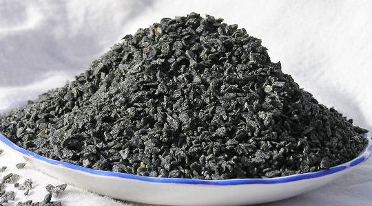 Black Granite stone granules