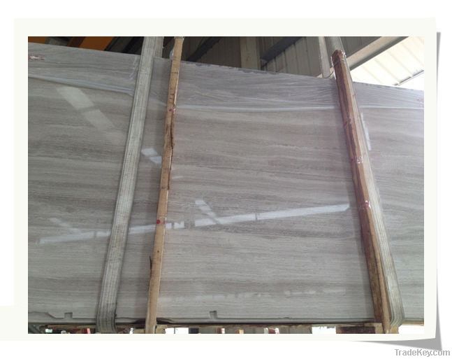 Light grey wooden marble