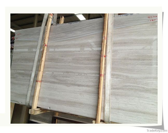 Light grey wooden marble