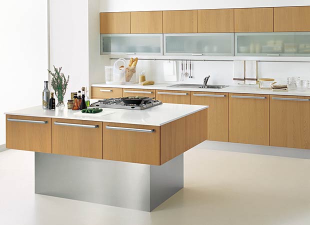 kitchen cabinet, MDF with PVC kitchen