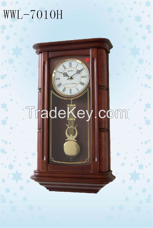 wooden  clock