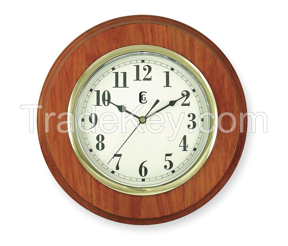 wooden  clock