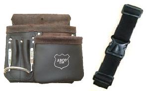 Leather tool pouch