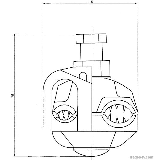 (hot sale to Latin America) Insulation Piercing Clamp/Cable Connector