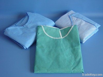 Disposable Nonwoven PP/PE Isolation Gown