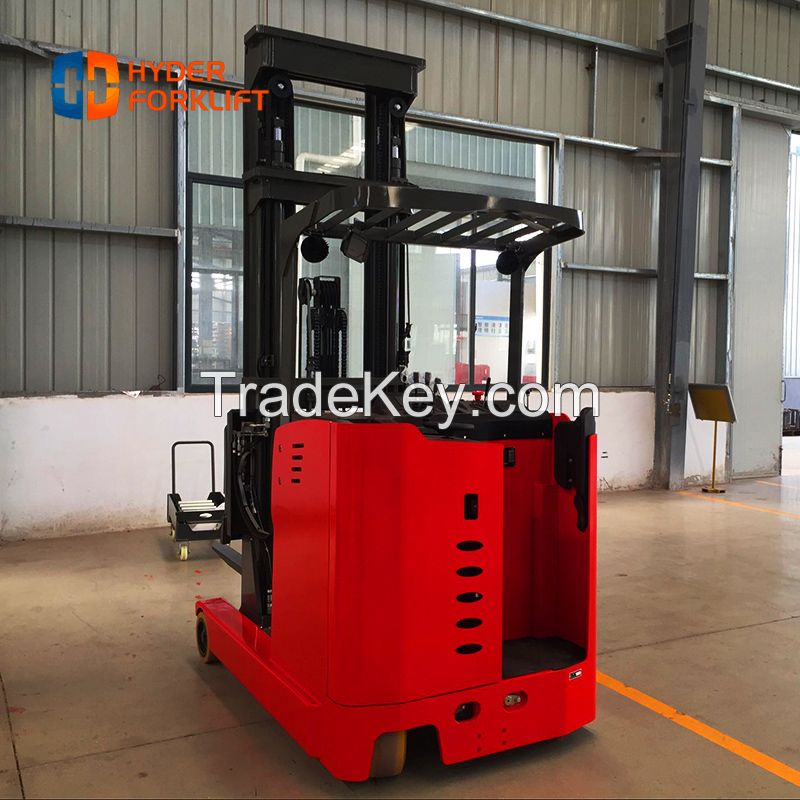 2.0ton electric reach truck with lifting height 3m to 10m with distributed price