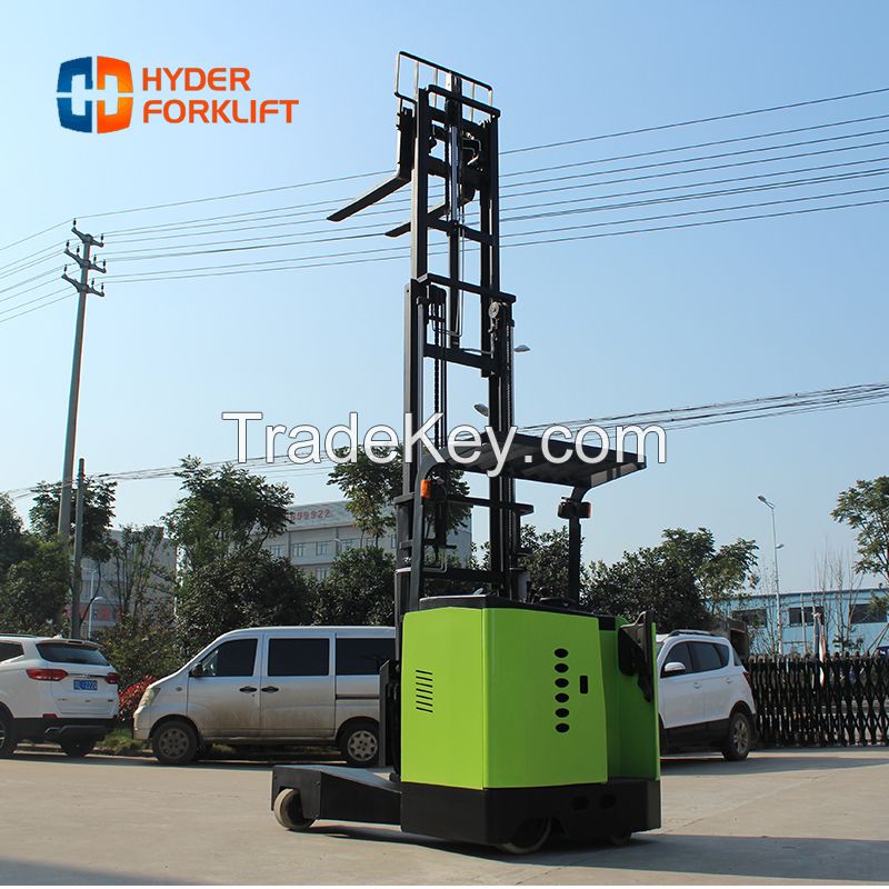 1.5ton, 2ton, 2.5ton 4 way/4 direction electric reach forklift truck for long materials