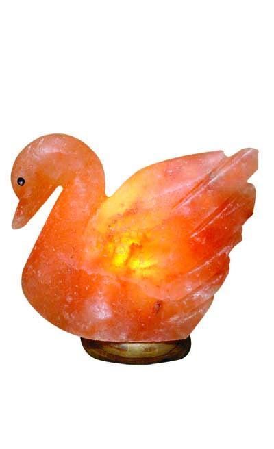 Swan Salt Lamp