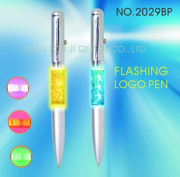 flashing light pen