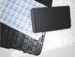 plastic trays