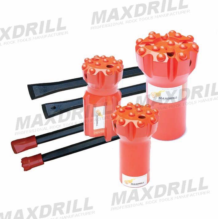 MAXDRILL Integral & Taper drill steel